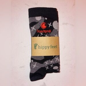 Crunchyroll x Hippy Feet Socks – Large – Limited Edition Collab, New w/Packaging